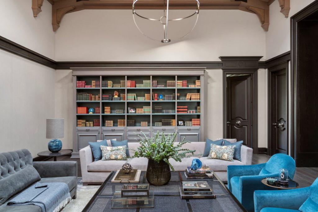 Home libraries on trend!