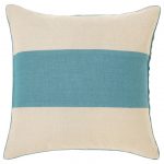 Mid-Blue,-Natural-Wide-Stripe-cushion-cover-OKA