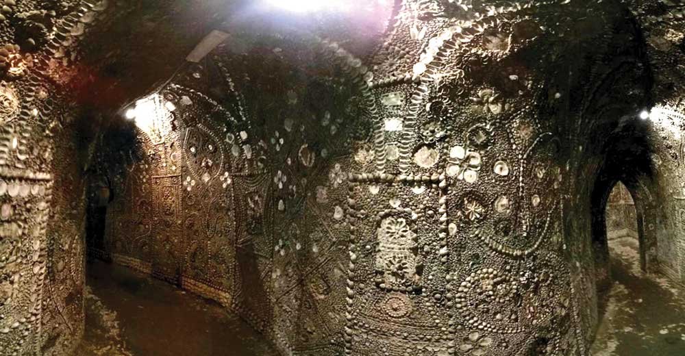 Shell Gronto Ракушечный грот в Маргейт. The Shell Grotto