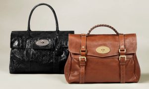 Mulberry 'Bayswater' and 'Alexa' bags from the private collections of Kate Moss and Alexa Chung, 2003 and 2010, England. © Victoria and Albert Museum, London