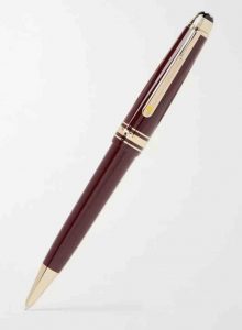 MONTBLANC Meisterstück Le Petit Prince Resin and Platinum-Plated Rollerball Pen. £460