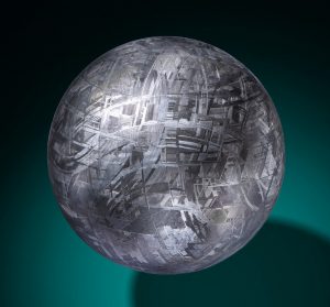 Шарообразный фрагмент метеорита MUONIONALUSTA