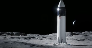 The vehicle is based on SpaceX's Starship design