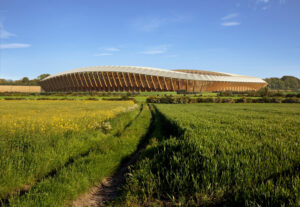 Английский футбольный клуб построит первый в мире современный стадион из древесины