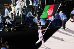открытие паралимпиады 2021 флаг афганистана
