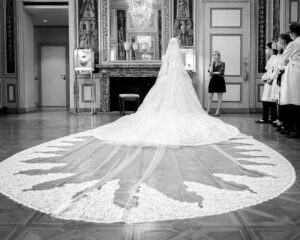 Китти Спенсер в своем свадебном платье