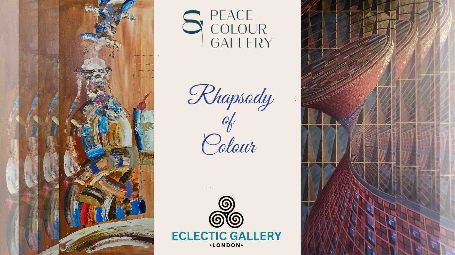 Выставка Rhapsody of Colour от Peace&Colour и Eclectic Gallery