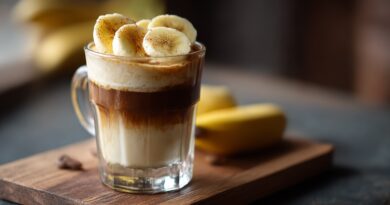 Банановый кофе