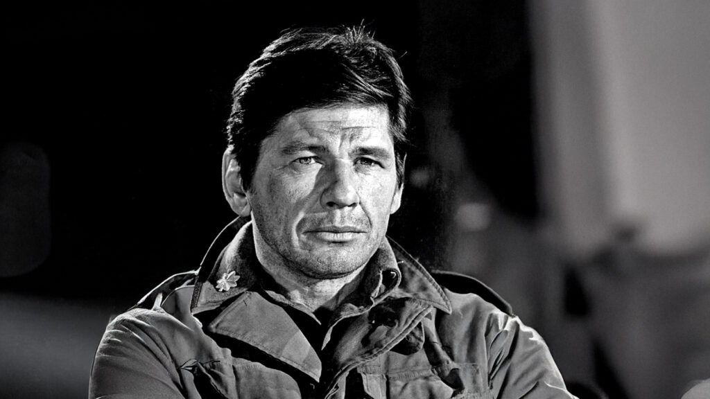 Charles Bronson Photo by Jean Beaufort