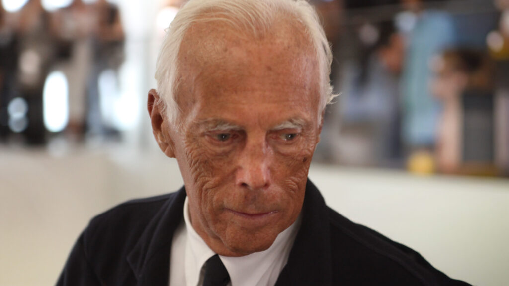 Умер Джорджо Армани