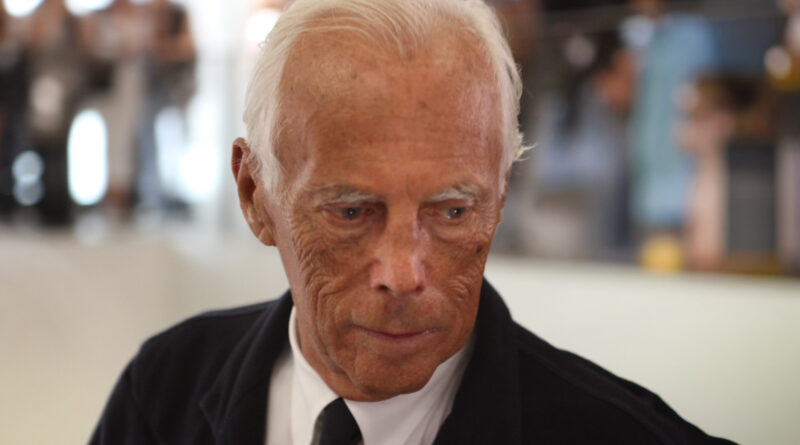 Умер Джорджо Армани