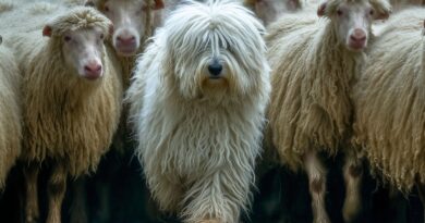 Пули: пастуший гений в дредах