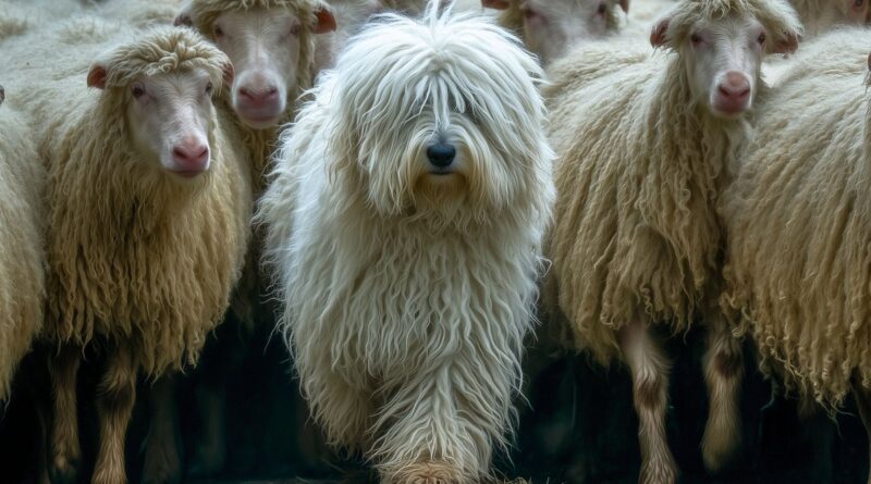 Пули: пастуший гений в дредах