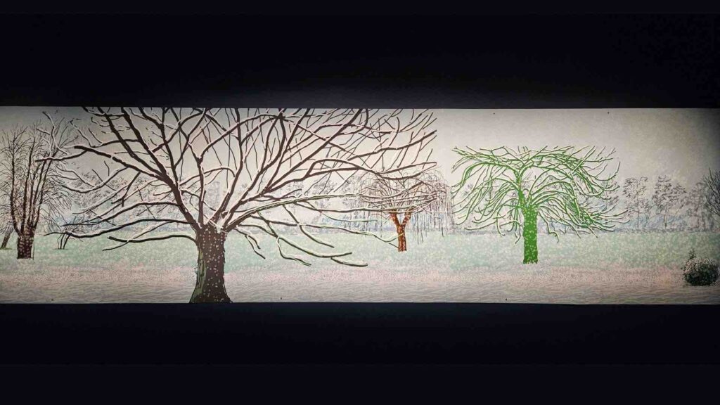 Прогулка длиной в год: нормандский фриз Дэвида Хокни