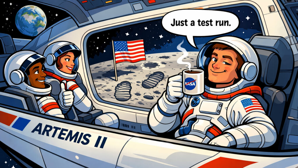 Миссия Артемис II: Снова к Луне!