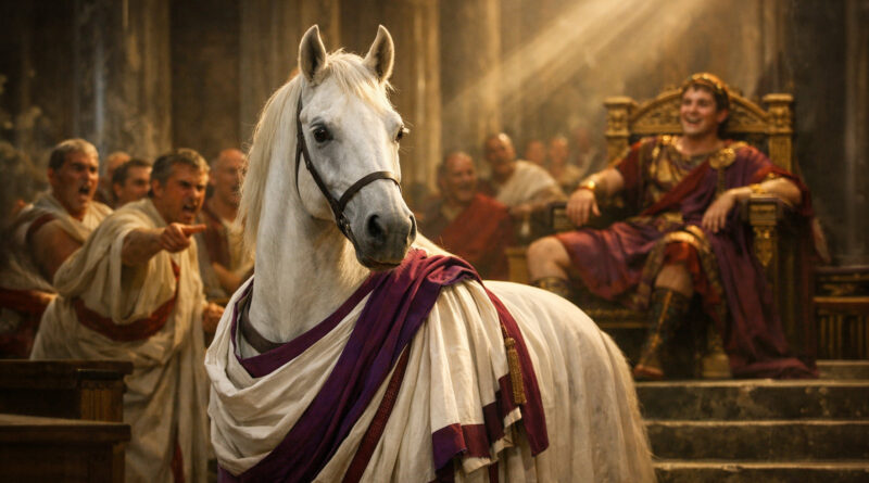 Инцитат: конь, который едва не стал сенатором Рима