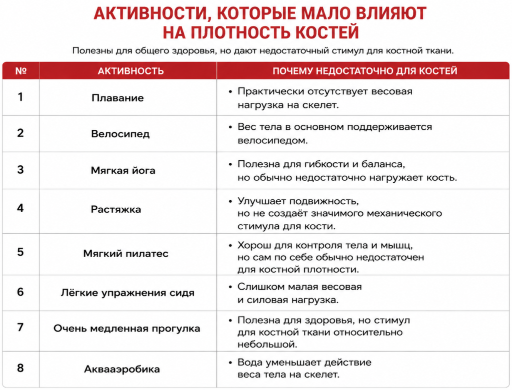 Климакс и кости: укрепляем скелет в спортзале